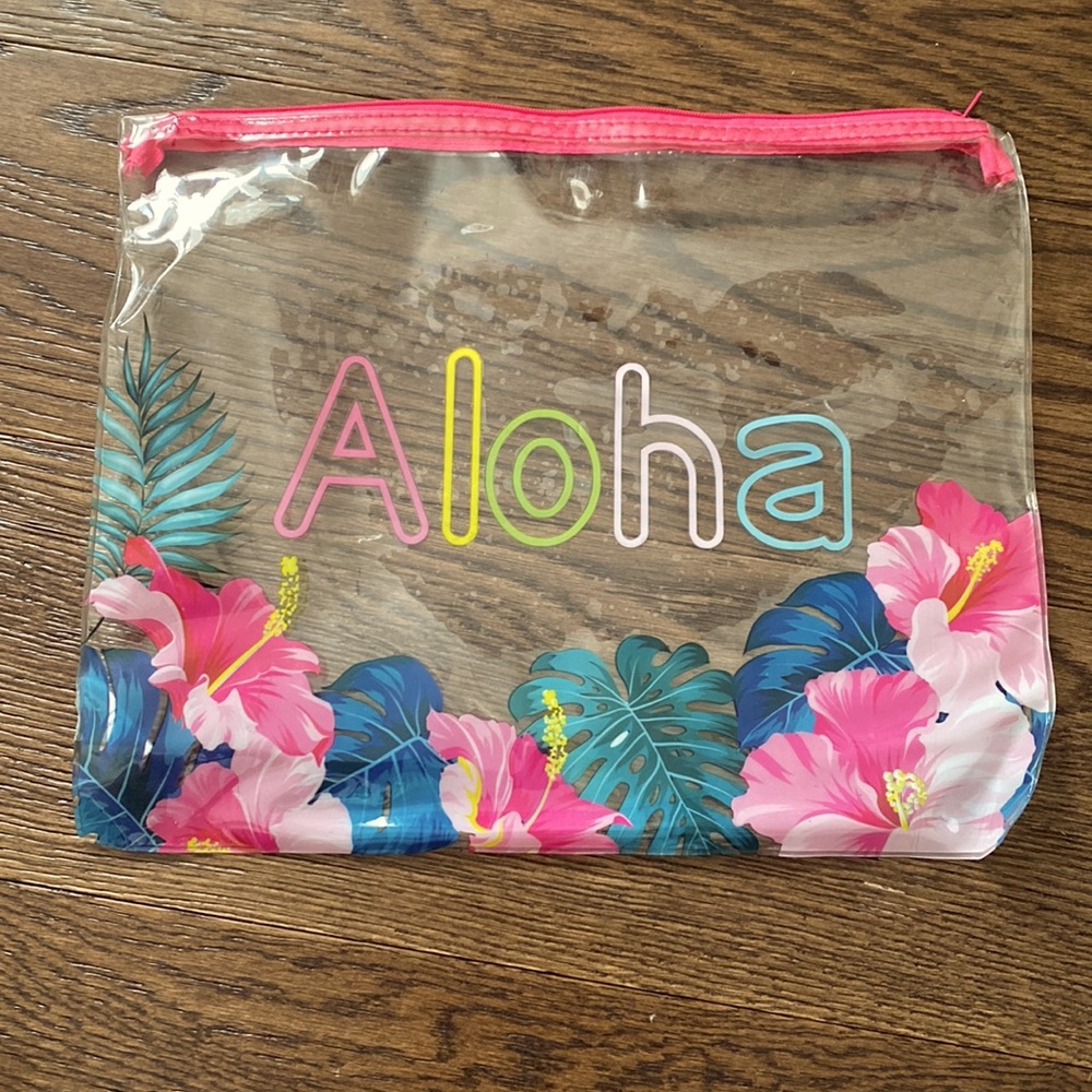 Aloha small plastic beach bag - Picture 1 of 4